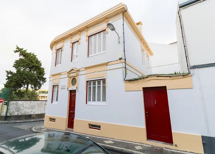 בית נופש Canto Do Atlantico - Centre With Air Conditioning, Private Garage And Outdoor Patio Ponta Delgada